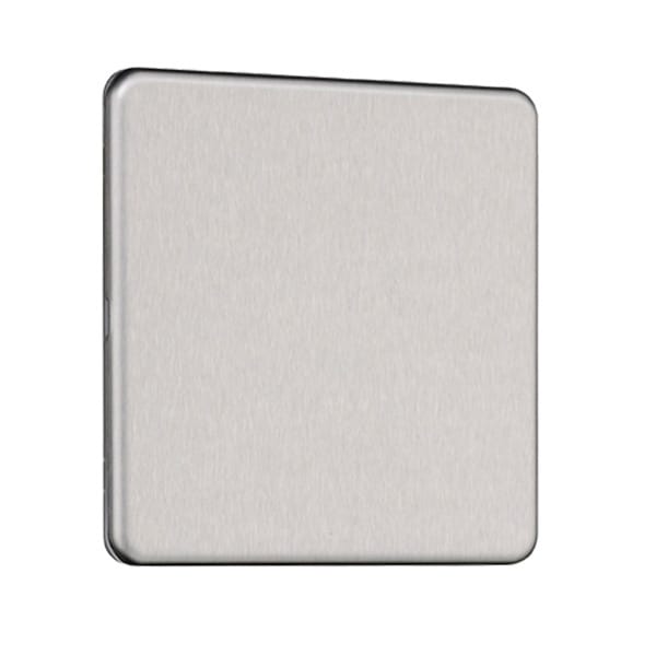 Slimline Screwless 1G Blank Plate
