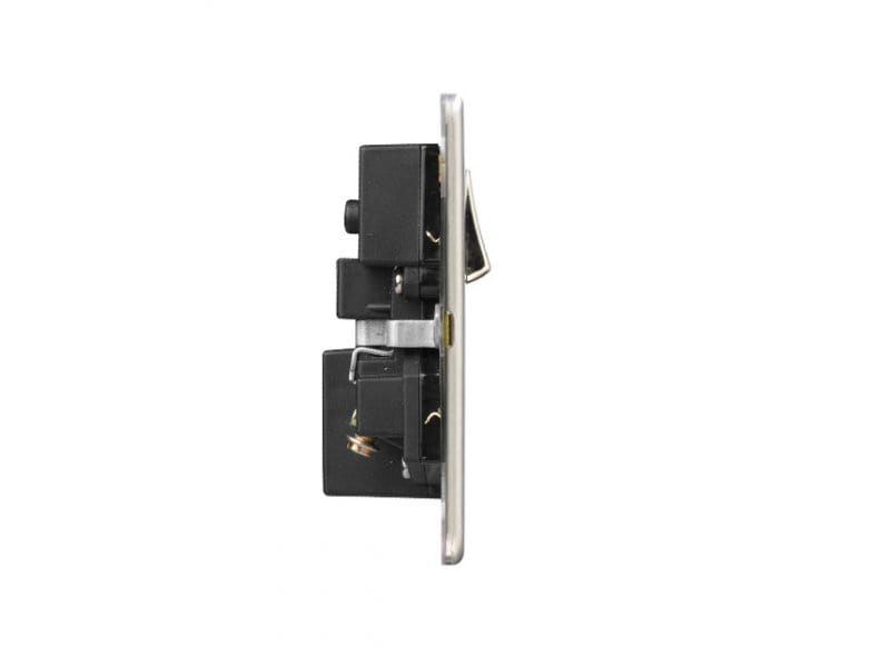 Slimline Screwless 1G Socket with Dual USB Charger (2.1A) (Pack of 3)