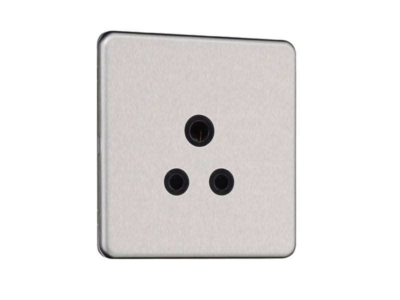 Slimline Screwless 5 AMP Socket Outlet