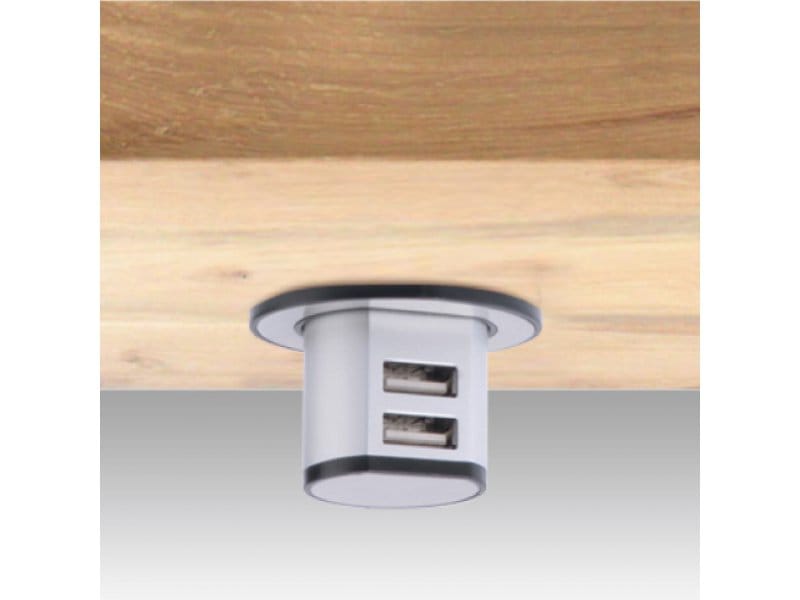Miniature Pop-Up Dual USB Charger