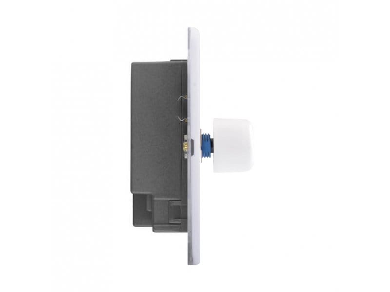 Slimline Screwless 2G 2 way 200W Intelligent LED Dimmer Switch (Compatible with Leading or Trailing edge)