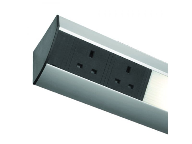 Power Station  (Under Cabinet) – with T5 14W Fluorescent Light, 3 Socket & Dual USB Quick charger